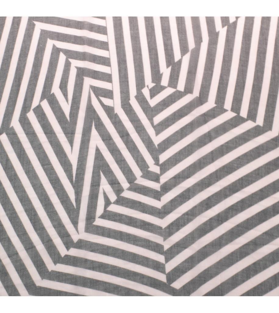 Esarfa Dama Eleganta cu Dungi Verde