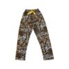 Pantaloni pijama, Animal Print, Negru/Maro