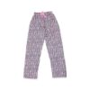 Pantaloni pijama, Fluturasi, Alb/Roz