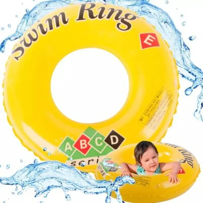 Colac Copii, ABCD, 70 cm, +3 ani, Galben