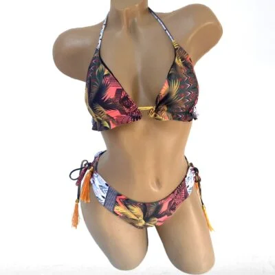 Costum de baie, Brazilian, 2 Piese, Multicolor