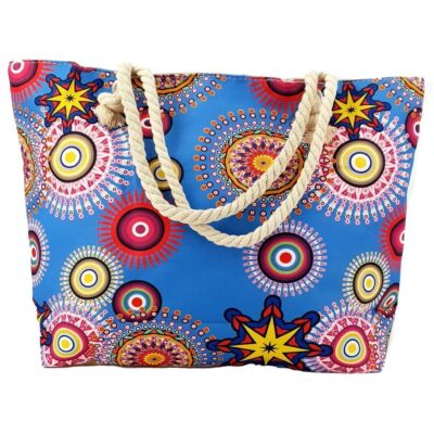 Geanta de plaja, Mare, Fashion, Cercuri Traditionale, Albastru