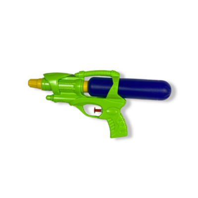 Pistol Cu Apa, Plastic, Verde/Albastru, 26x13 cm