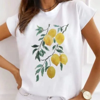 Tricou Femei, Bumbac, Lemonade, Alb