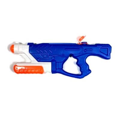 Pistol Cu Apa, Plastic, Albastru/ Alb/ Portocaliu, 46x17 cm