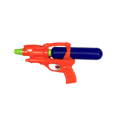 Pistol Cu Apa, Plastic, Portocaliu/Albastru, 26x13 cm