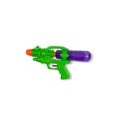 Pistol Cu Apa, Plastic, Verde/Mov, 26x15 cm