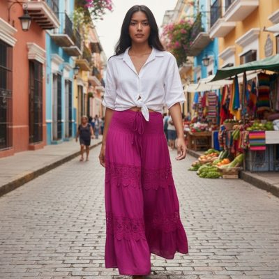 Fusta Vaporoasa, Dantela, Mov