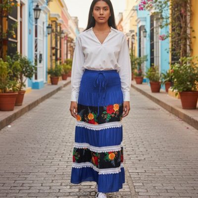 Fusta Vaporoasa, Insertii Dantela, Trandafiri