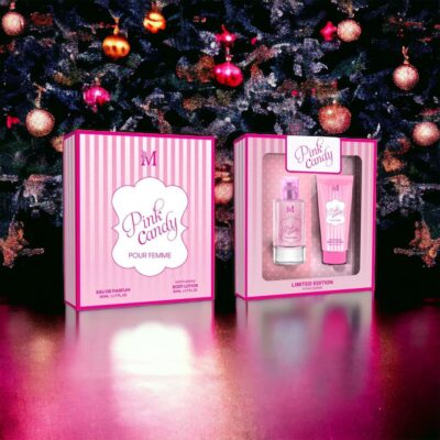 Set Pink Candy, Femei, Parfum 50 ml+ Lotiune de corp 50 ml - Montage Brands