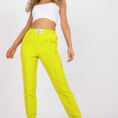 Pantaloni Dama, Casual, Masura S/M, Galben
