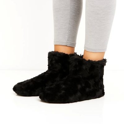 Botosi de casa, Imblaniti, Talpa Antiderapanta, One-Size 35→38, Negru