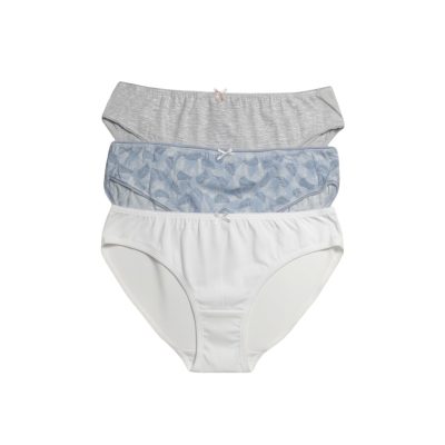 Chiloți clasici din bumbac - set de 3 bucăți