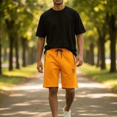 Pantaloni Scurti, Pentru Barbati, Galben