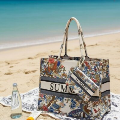Geanta de plaja, Fashion, Portofel, SUMMER, Multicolor